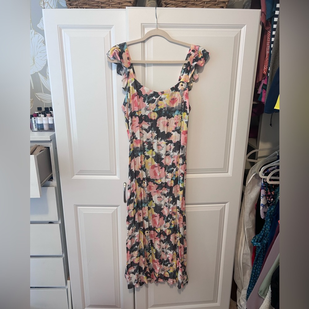 NWT - floral midi dress